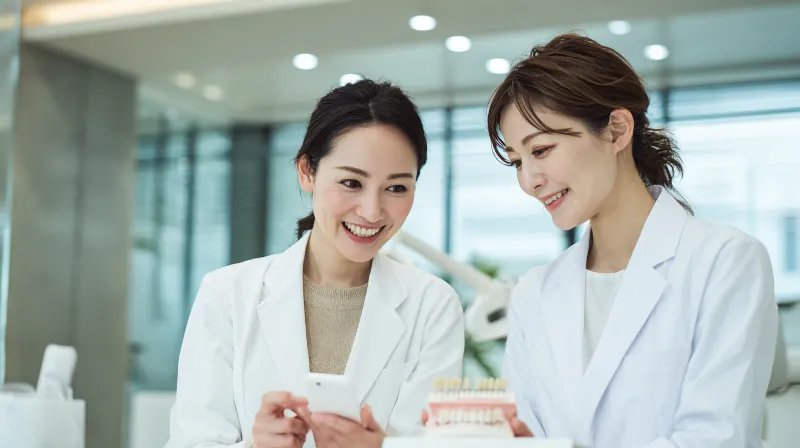 銀歯を白くする5素材をひと目で比較