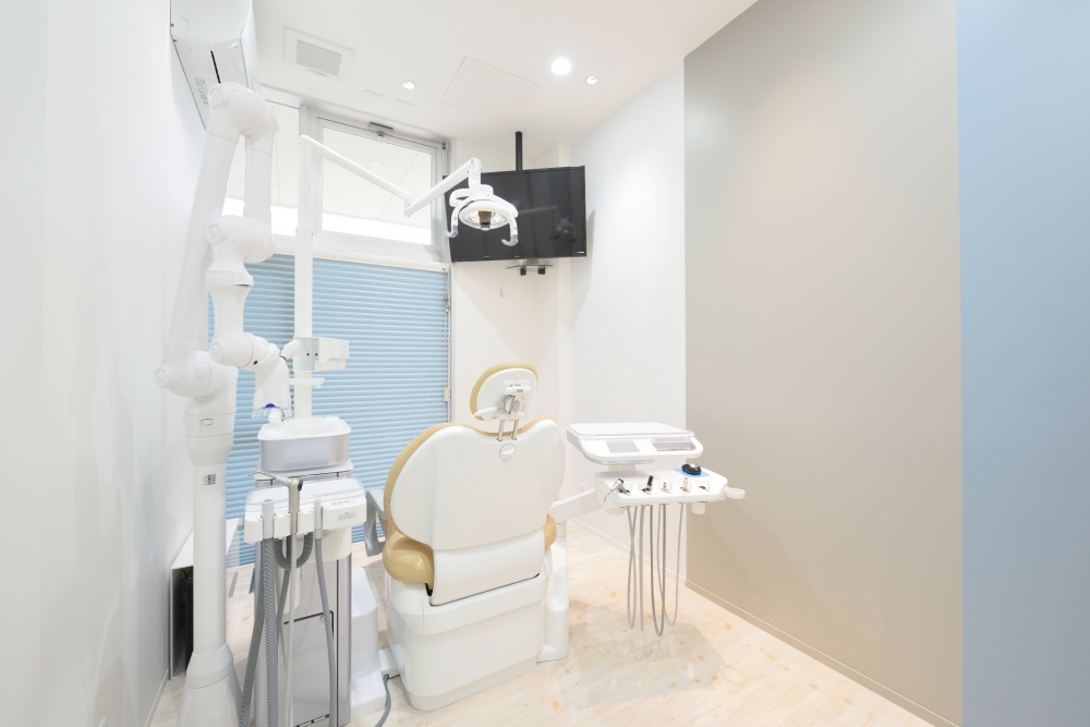 サファイア歯科の個室診療室