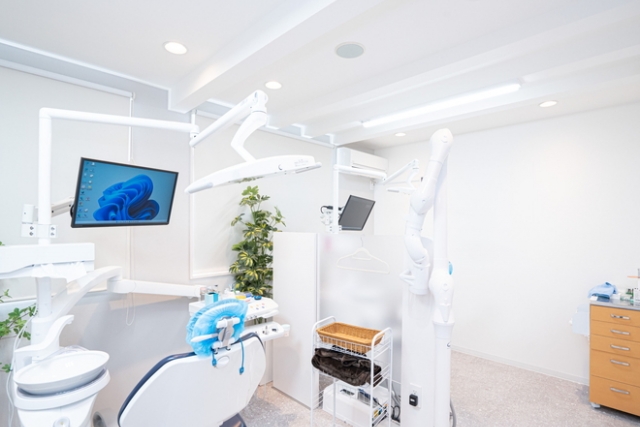 柏 なかよし歯科・口腔外科の診療室（ユニット）
