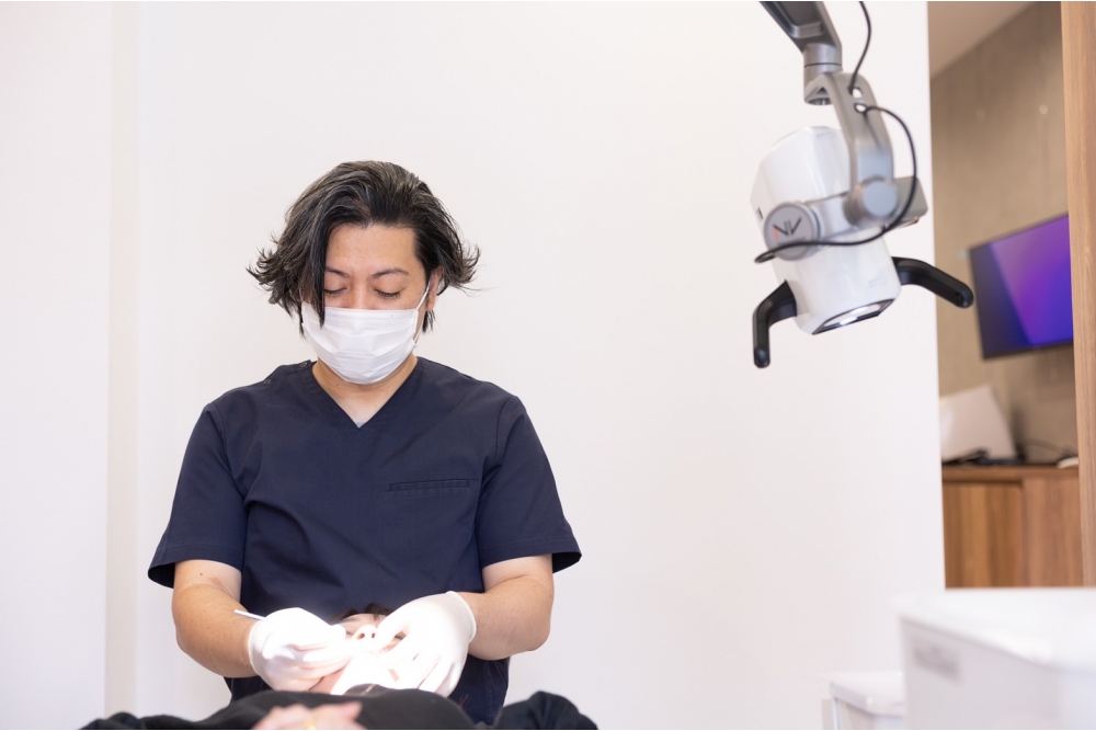 芥川歯科の診療風景