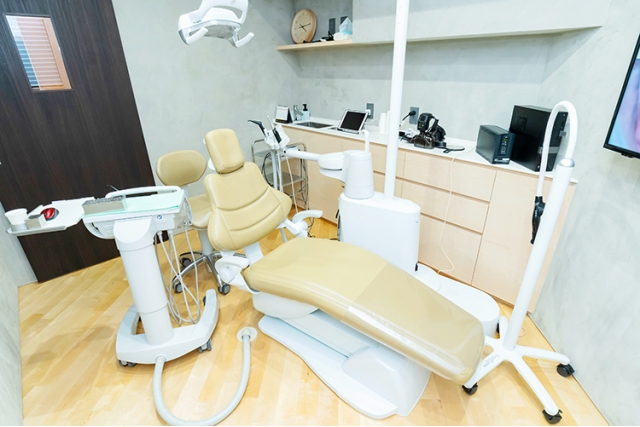 あかなべ歯科施術室