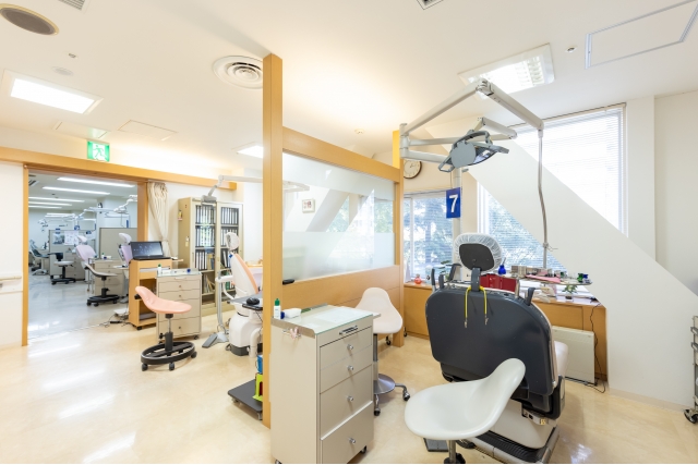 パークシティ歯科診療所の第二診療室ユニット7