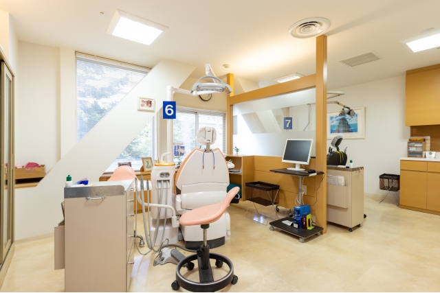 パークシティ歯科診療所の第２診療室ユニット6