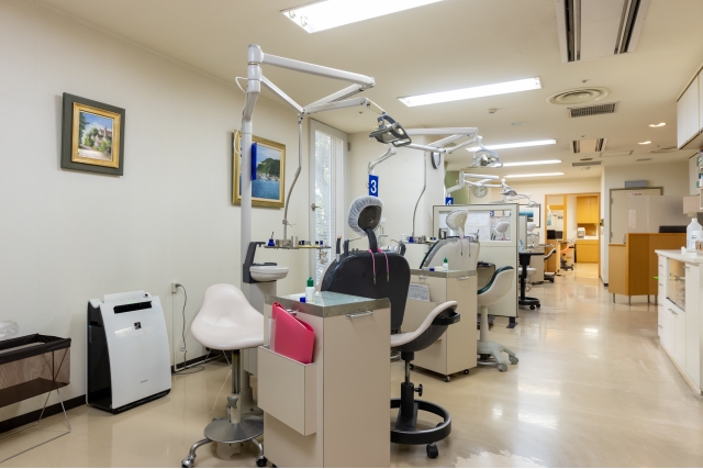 パークシティ歯科診療所の診療室