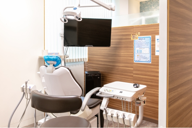 鳴神歯科の治療室