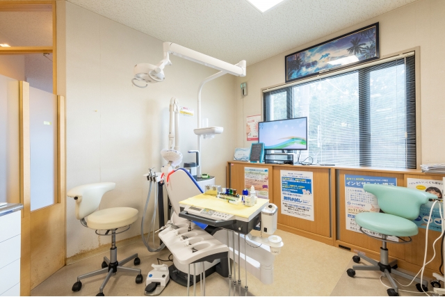 幸田歯科医院の診察台