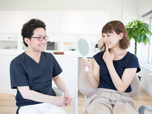 dental health care 矯正歯科 浦和カウンセリング風景