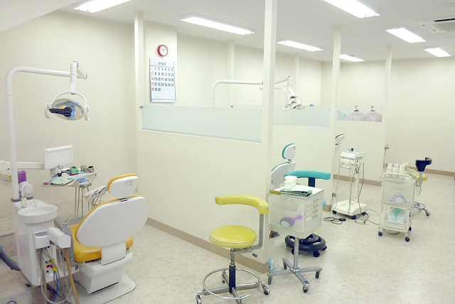 昭和通り歯科の診療室